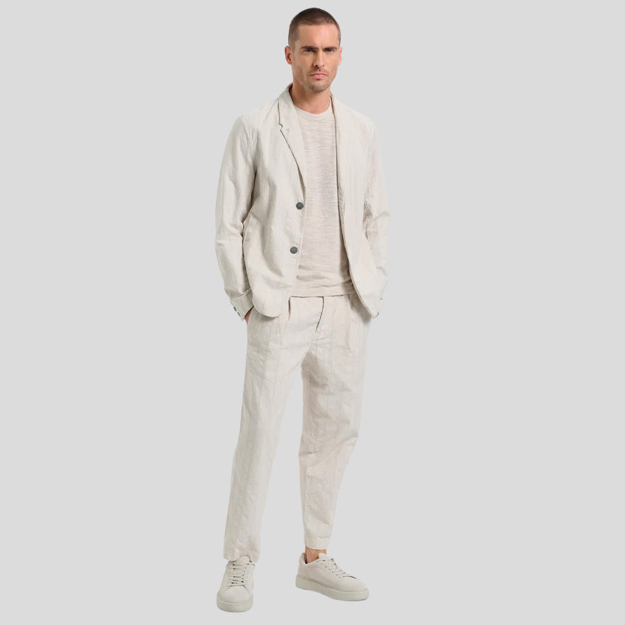 REGULAR FIT JACKET - STONE