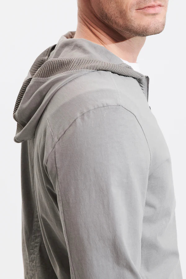 Regular fit sporty jacket - Clay