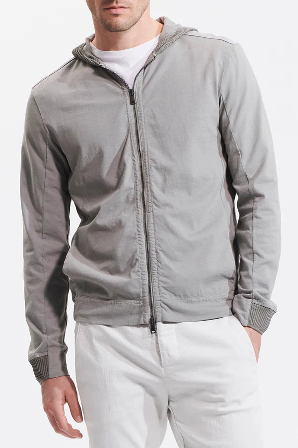 Regular fit sporty jacket - Clay