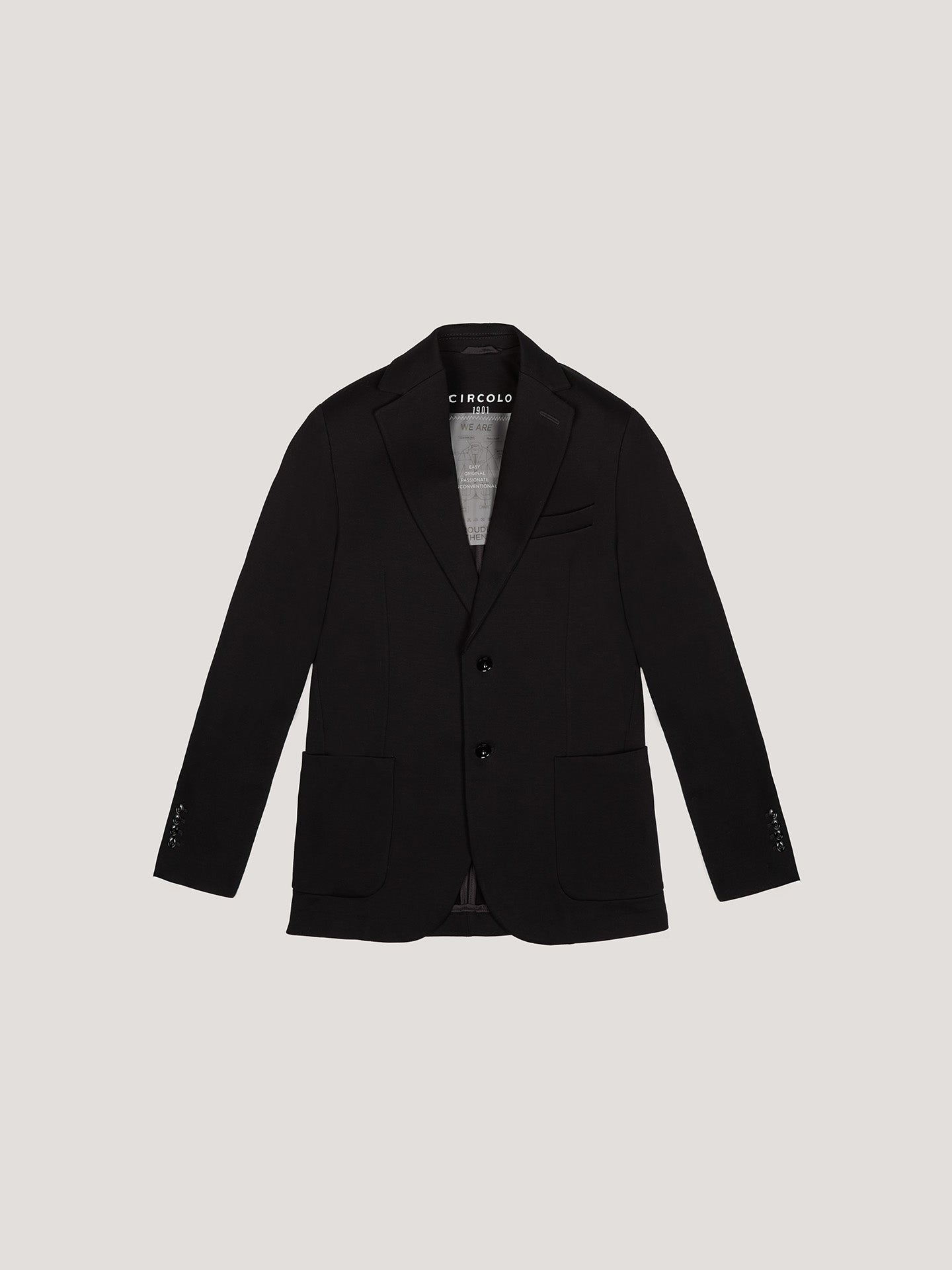 CIRCOLO ダークグレー ジャケット THREE TACK JACKET 