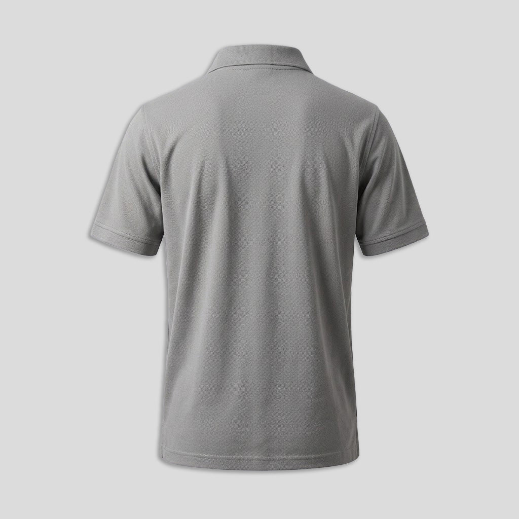 COTTON POLO - PERLA