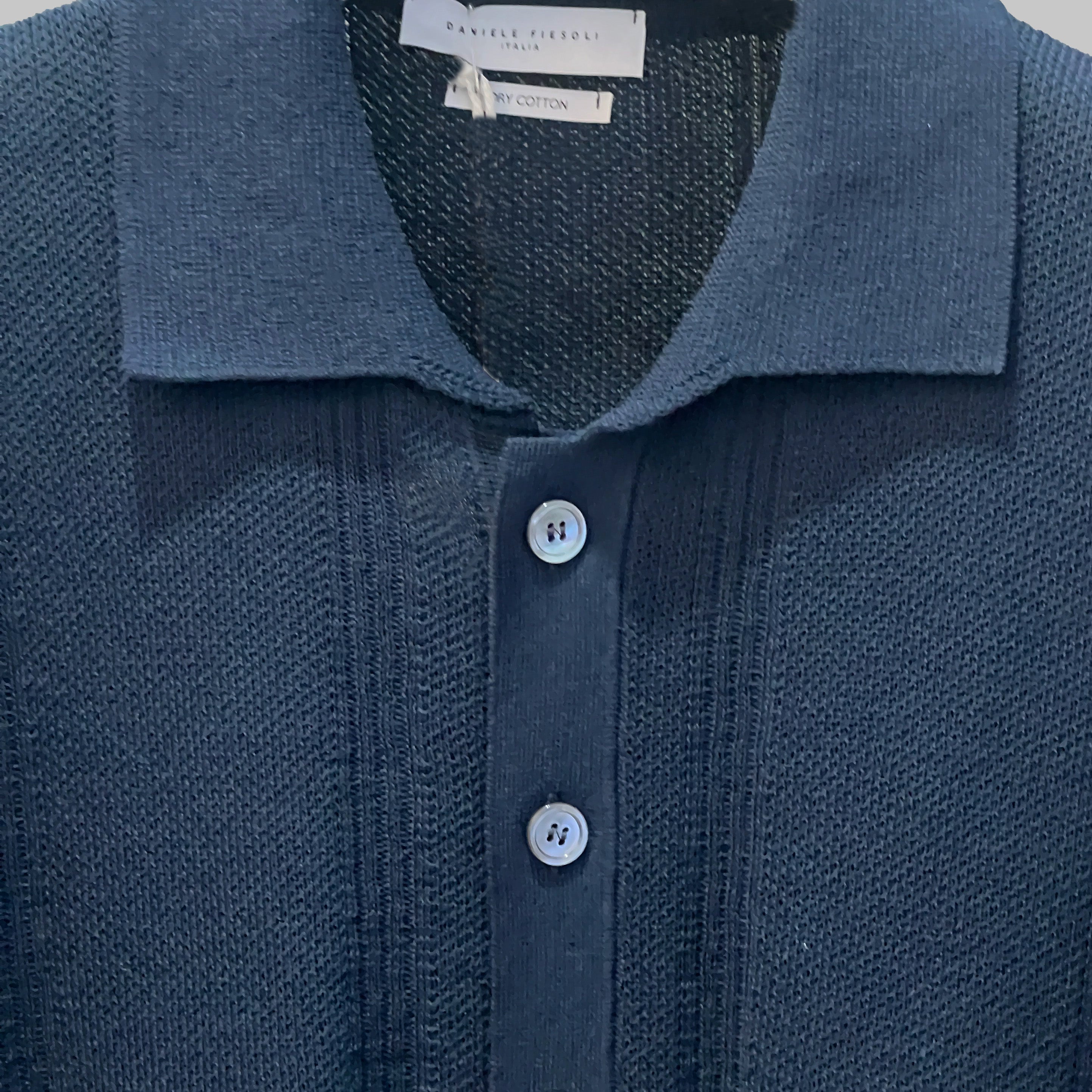 BUTTON DOWN SHIRT -  NOTTE BLUE
