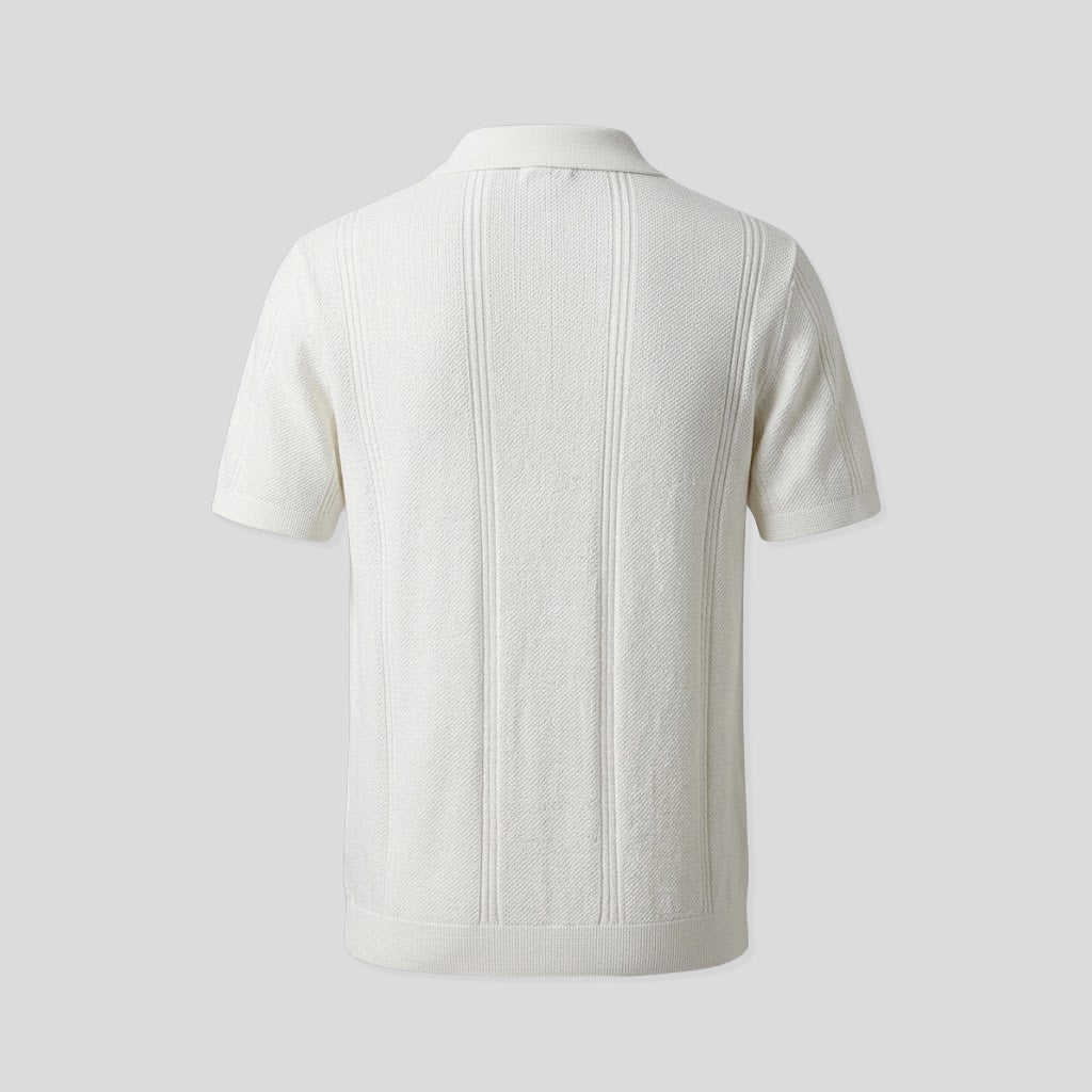 COTTON OVERSHIRT - PANNA WHITE