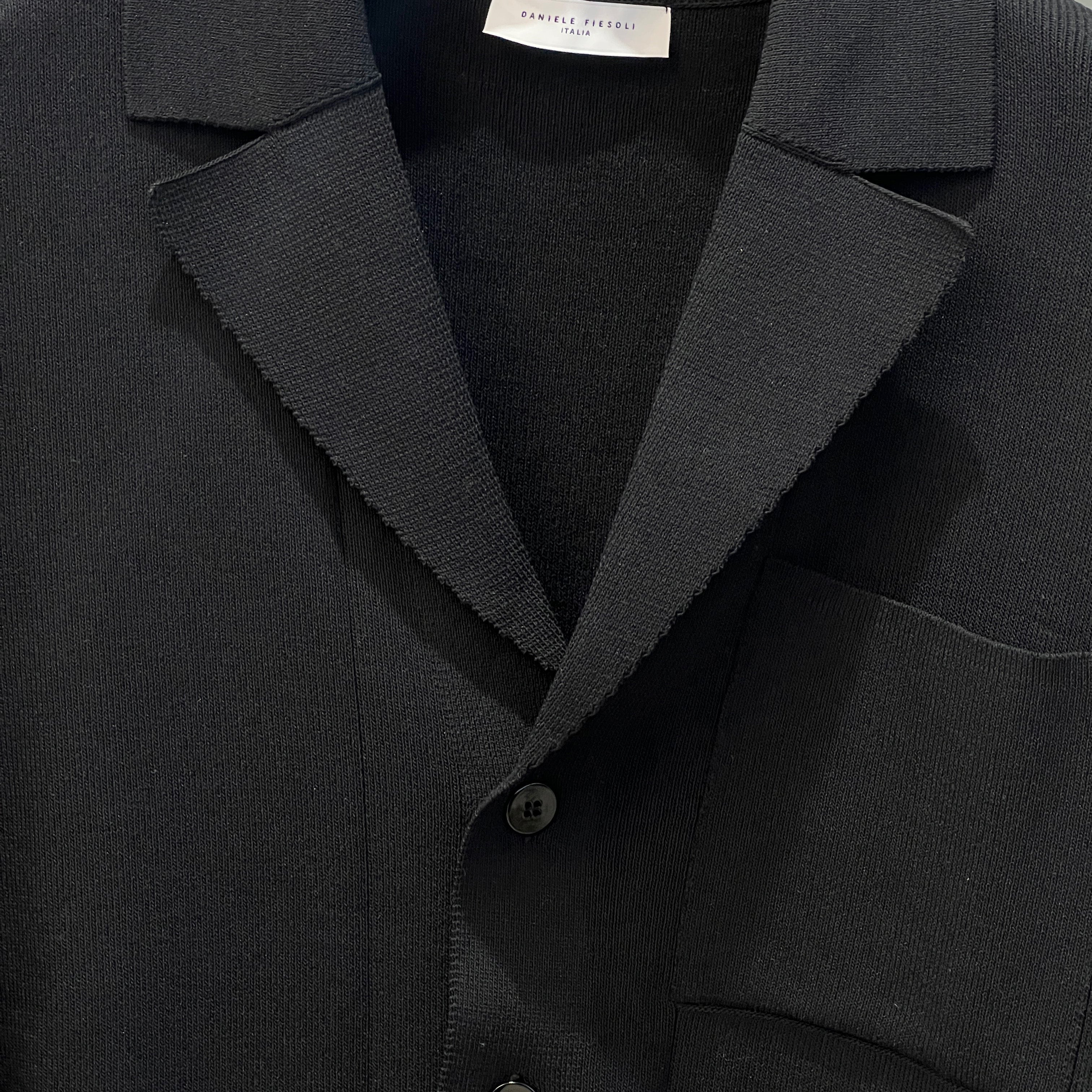 COTTON OVERSHIRT - NERO BLACK