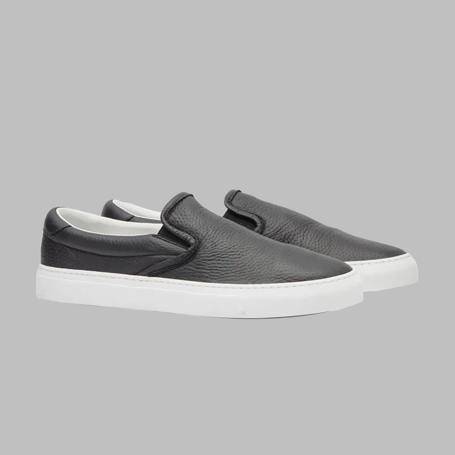 GARDA NAPPA SLIP-ON SHOE - BLACK