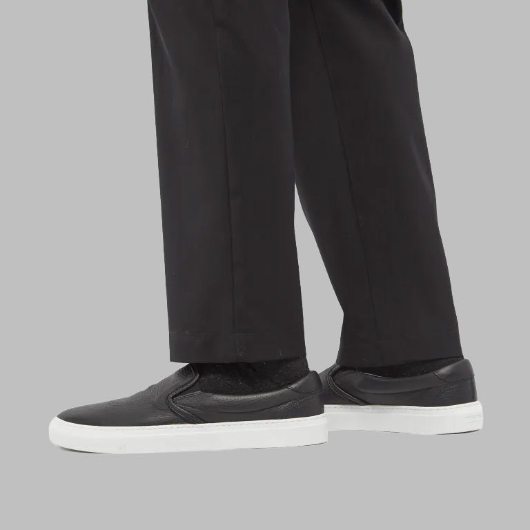 GARDA NAPPA SLIP-ON SHOE - BLACK