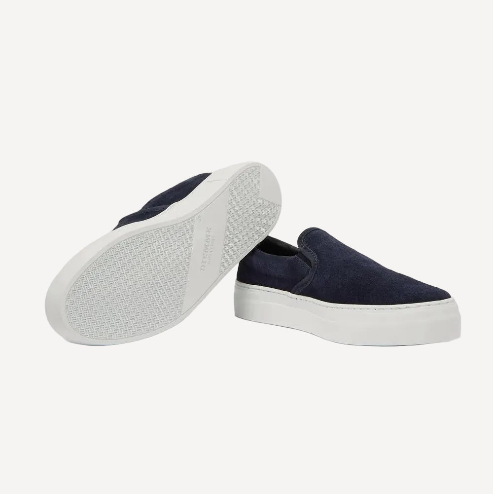 MAROSTICA LOW SUEDE SNEAKERS - NAVY