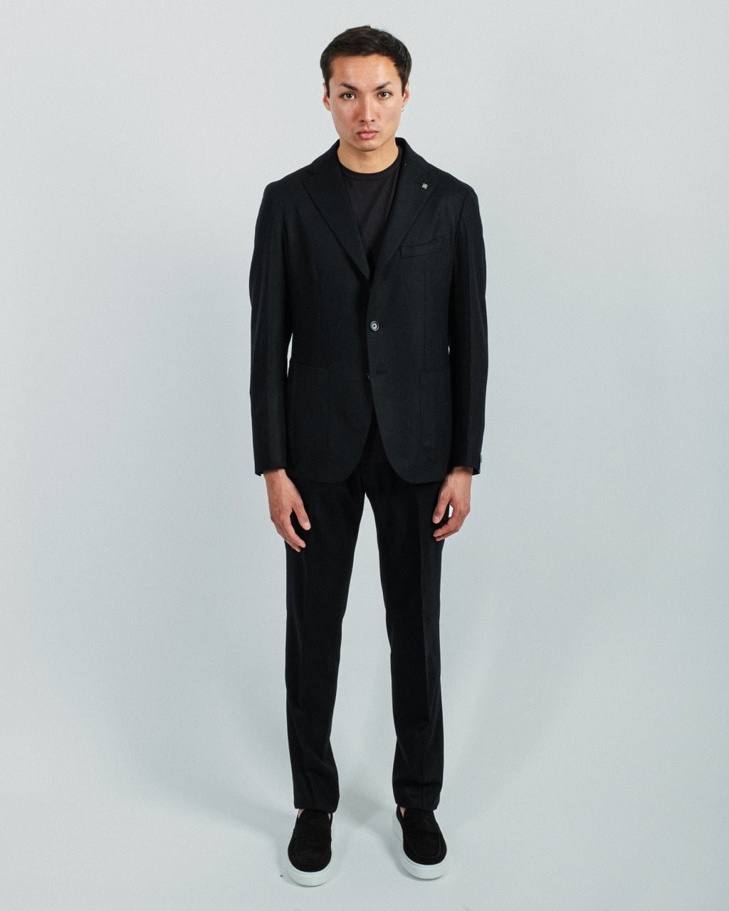 Full wool suit  - BLACK