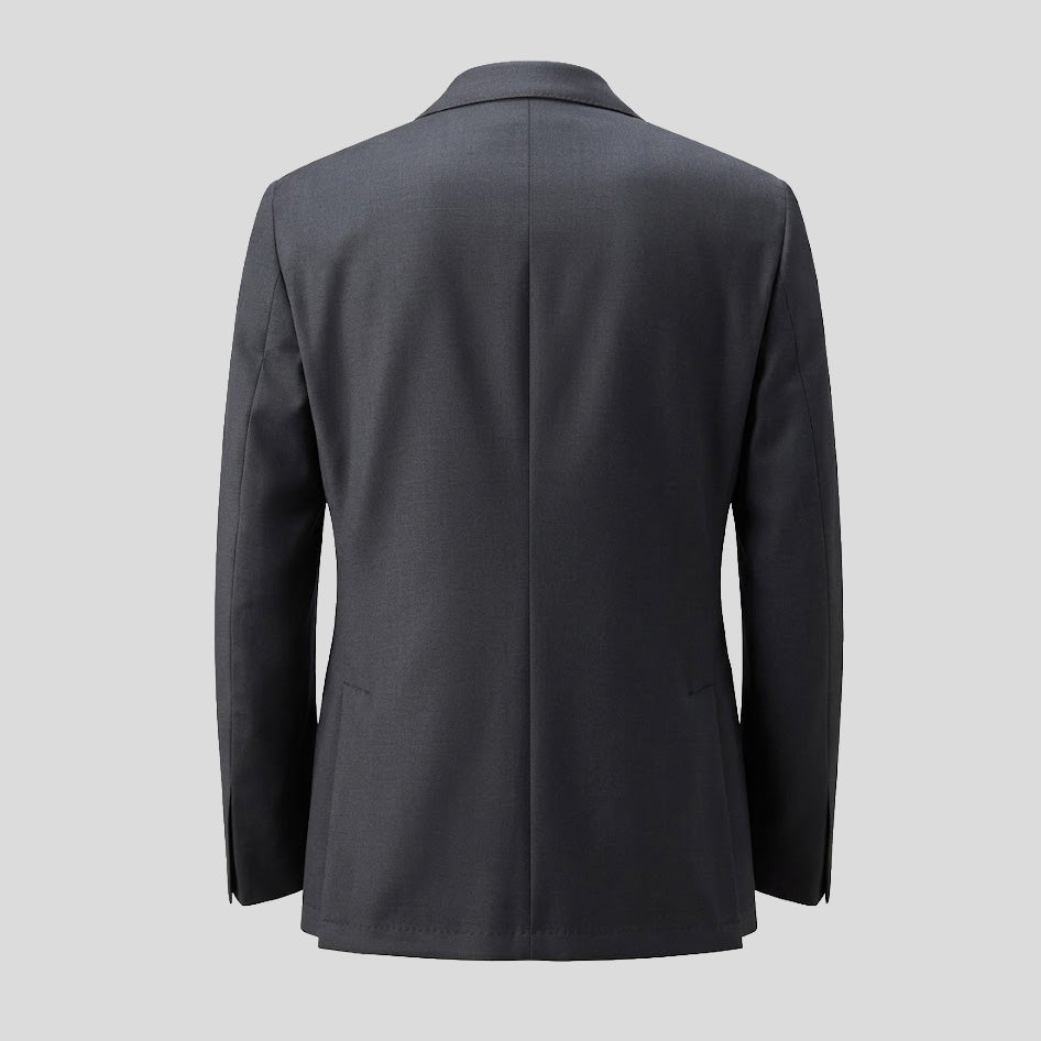 VIRGIN WOOL SUIT - NAVY