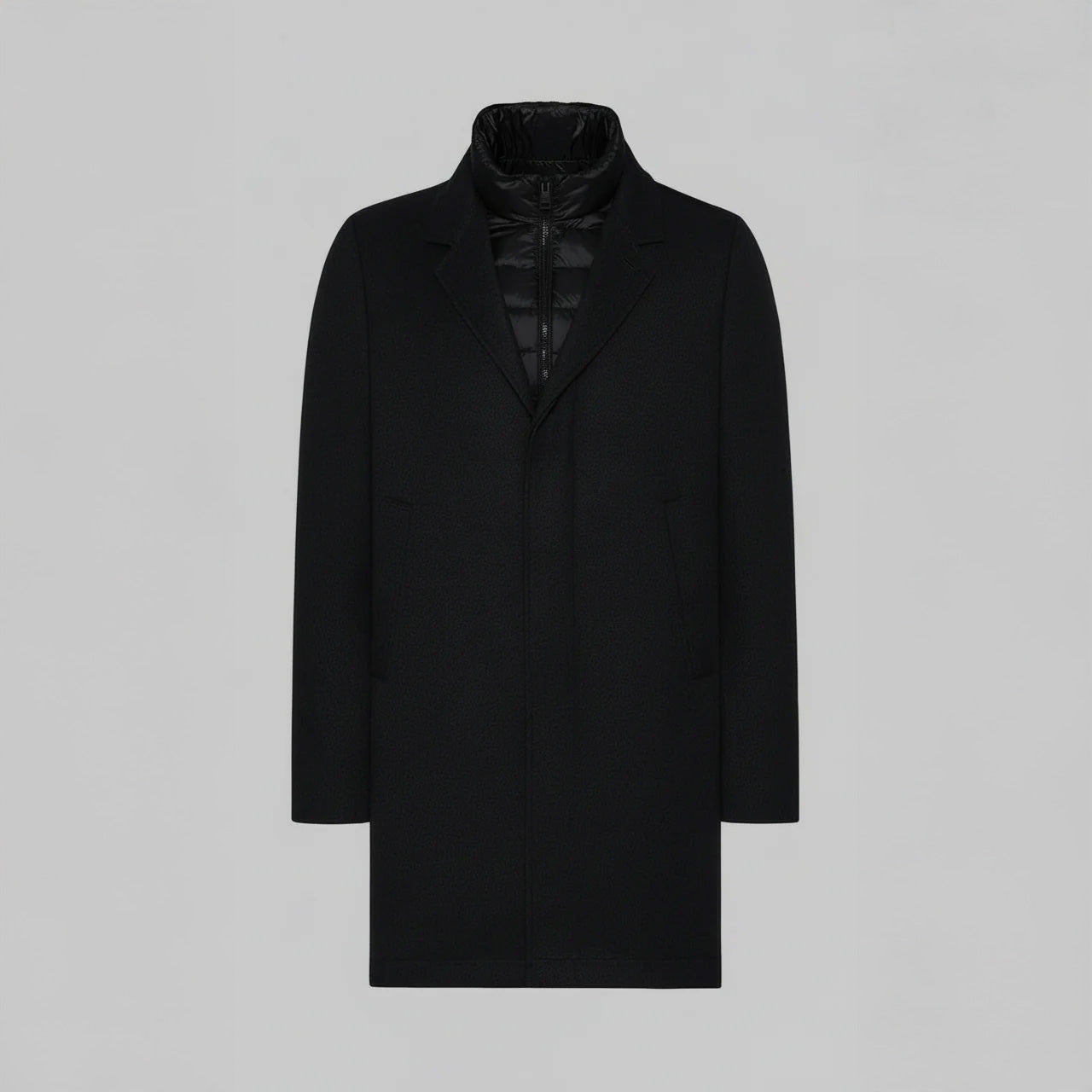 FONDO PRATO COAT - EBONY BROWN