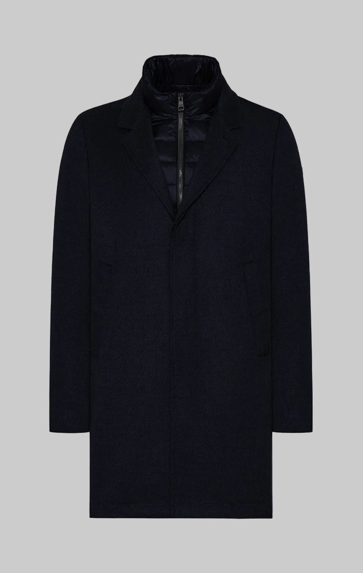 FONDO PRATO | NAVY COAT
