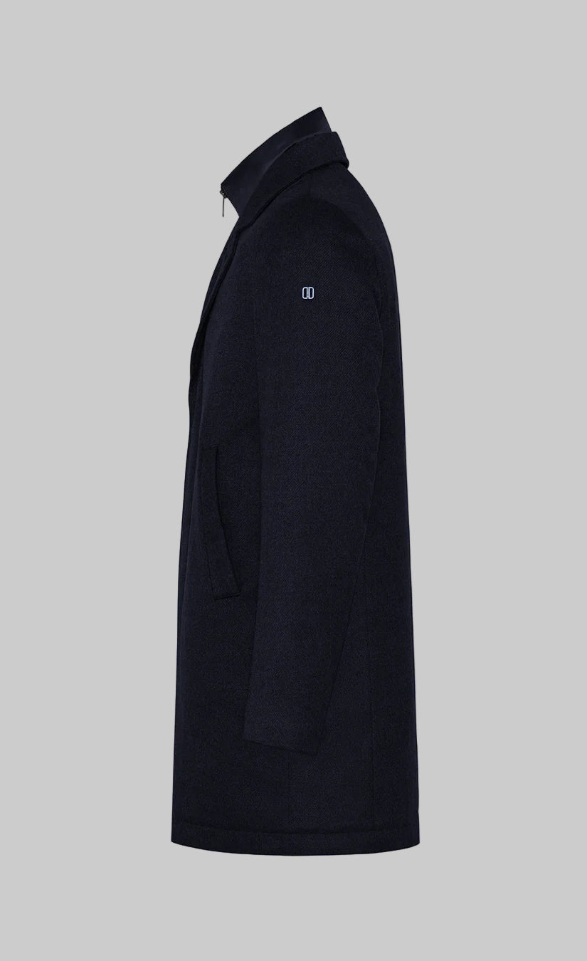 FONDO PRATO | NAVY COAT