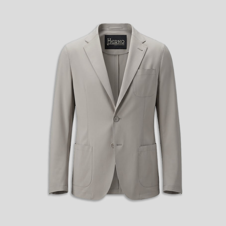 SCUBA BLAZER - PEARL GREY