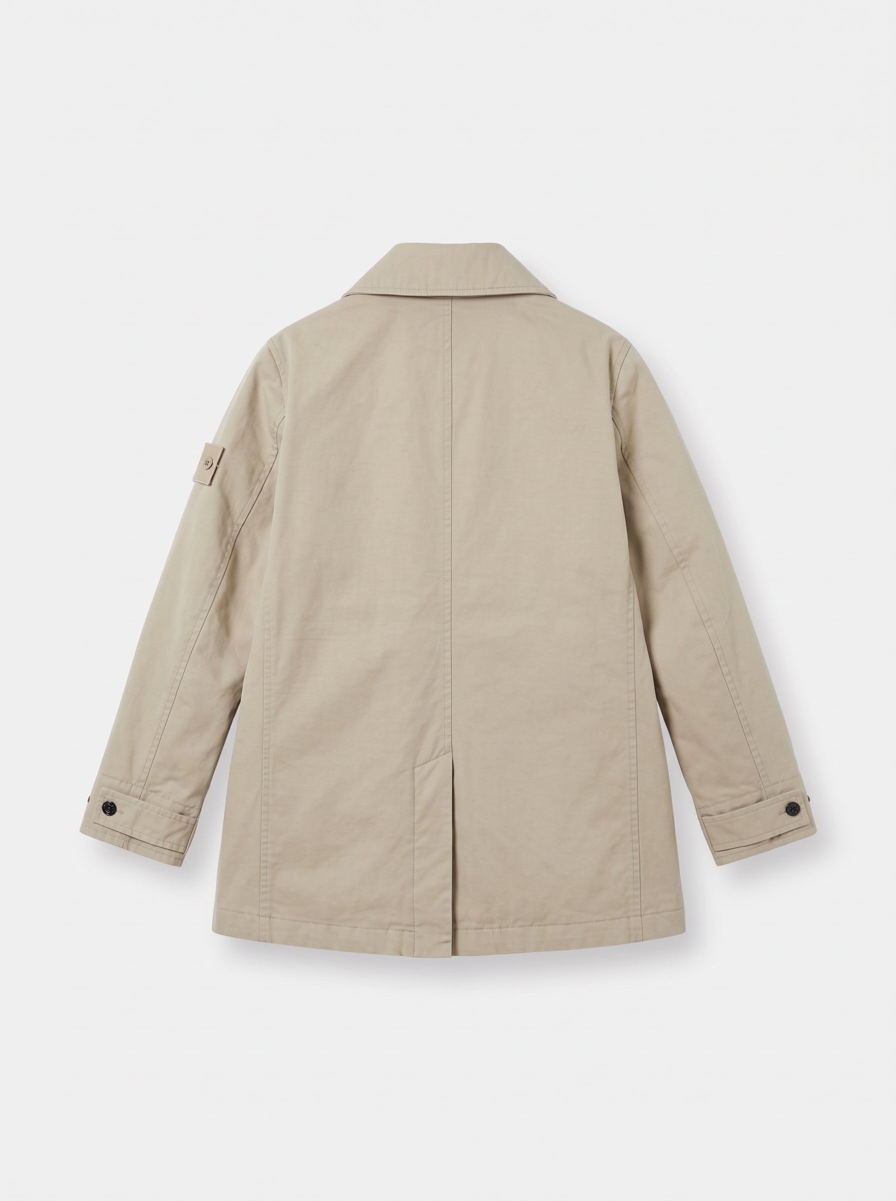 DAVID-TC GHOST PADDED PEACOAT - BEIGE