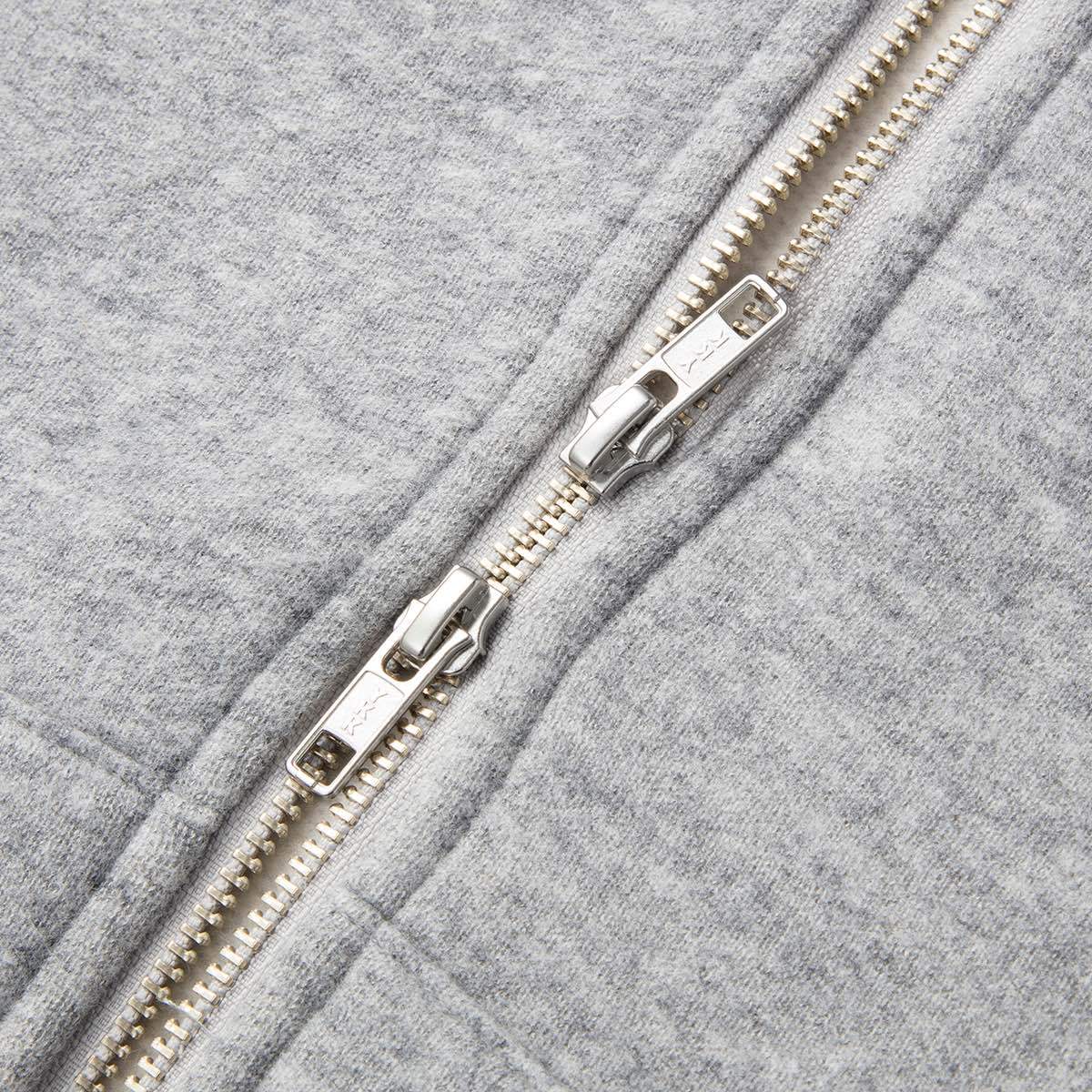 ZIP-UP PARKA HOODIE - GRAY