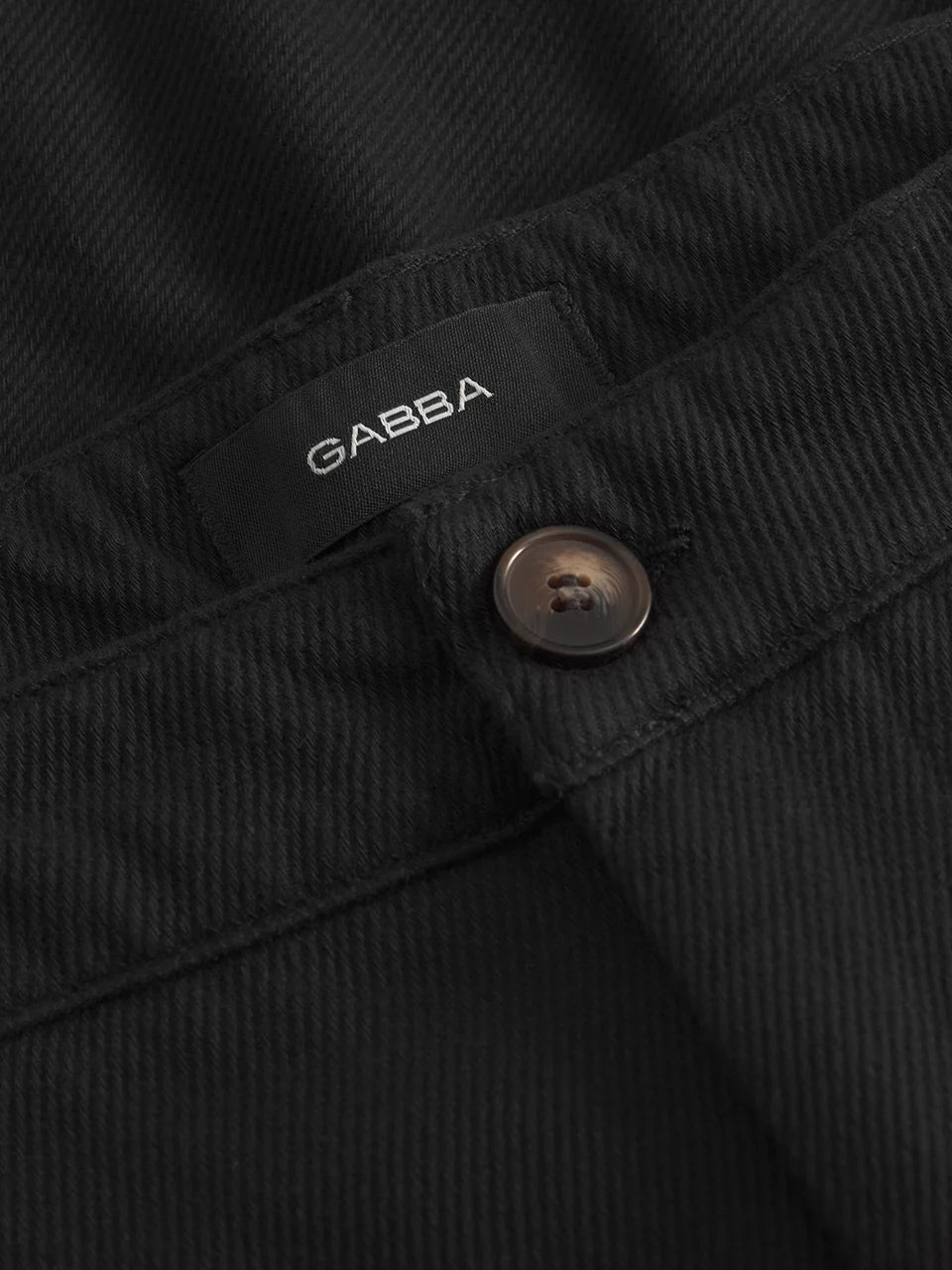 GABBA JOE PAS VILL CHINO TROUSERS | BLACK