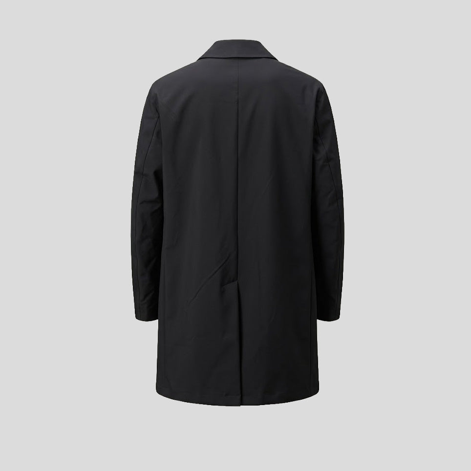 KEVIN NYLON OVERCOAT - NAVY