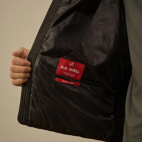 FULL ZIP GOGGLE SWEATER - BLACK