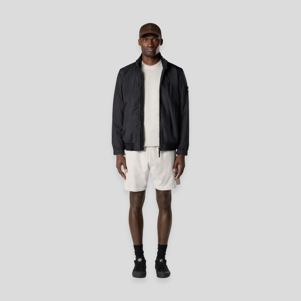MALFILÉ FLEECE JOGGER SHORTS - PEARL GREY