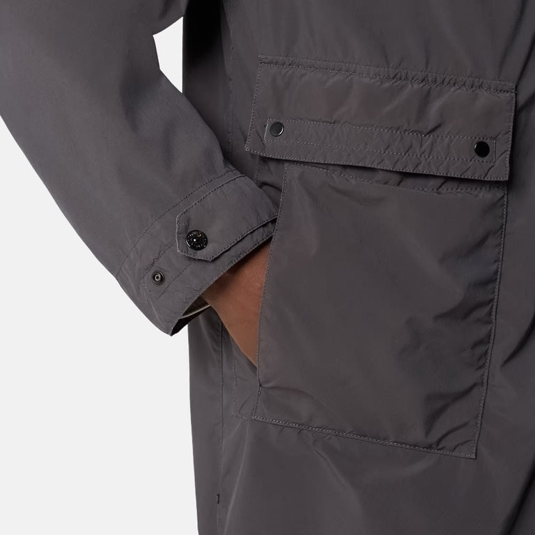 LIGHT COMPACT TOUCH POLY-TC COAT WITH ANTI DROP - CHARCOAL