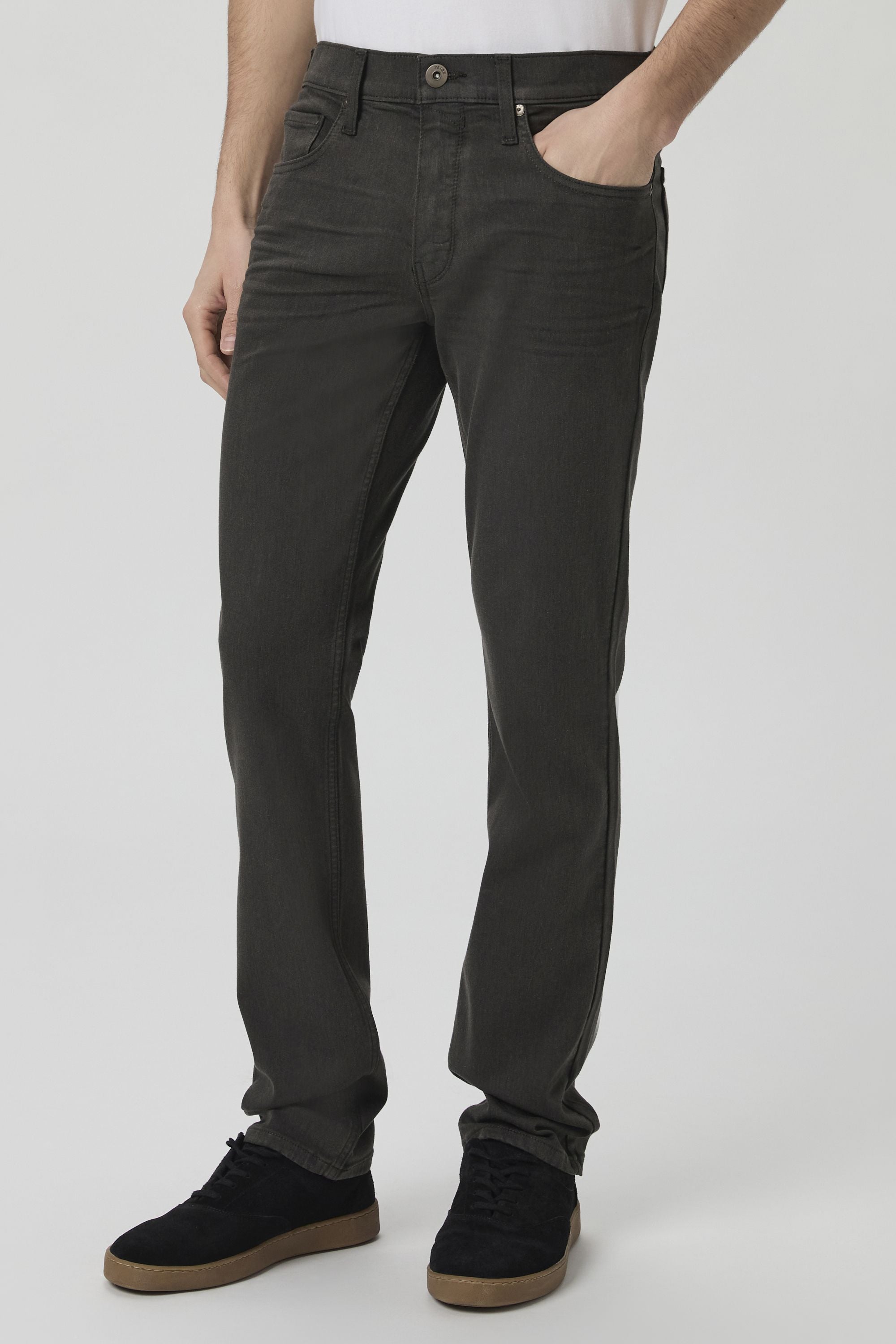 LENNOX TRANSCEND SLIM JEAN - CARBON CLAY