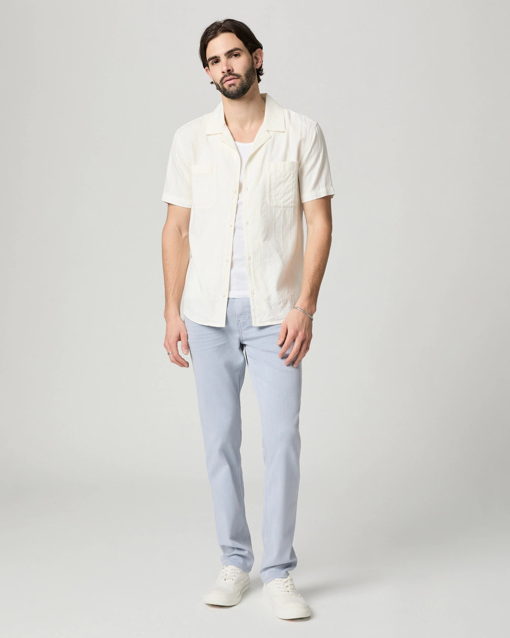 Transcend Lennox Slim Jean - Sen blue