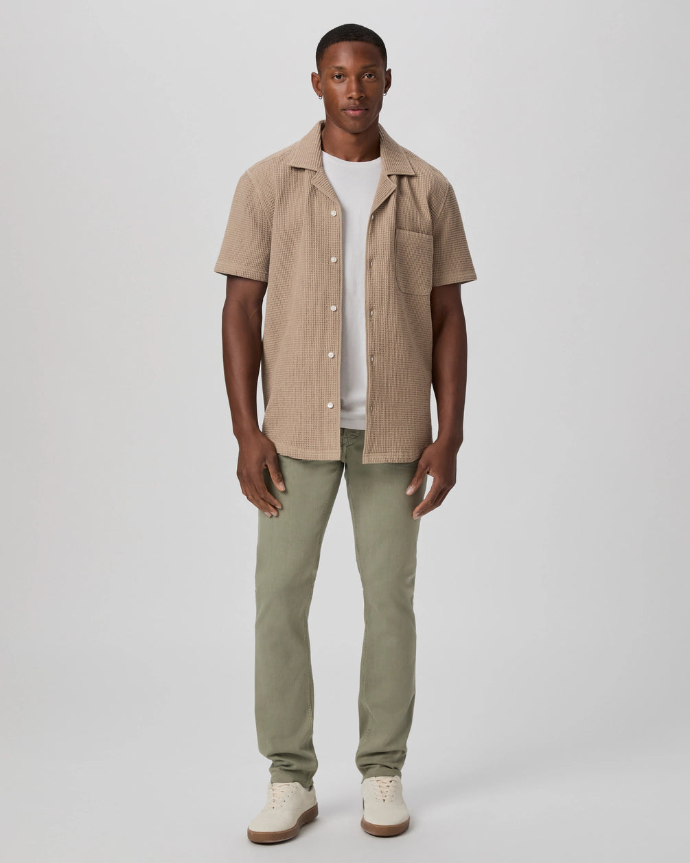 Transcend Lennox Slim Jean - Vintage Oak Moss