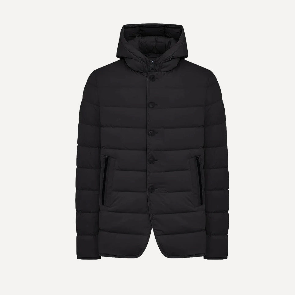 MASTER H DOWN JACKET - DARK BROWN