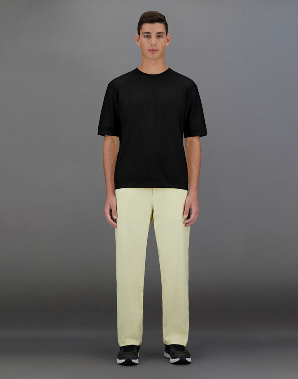 Laminar cotton crew short sleeve tee - Black