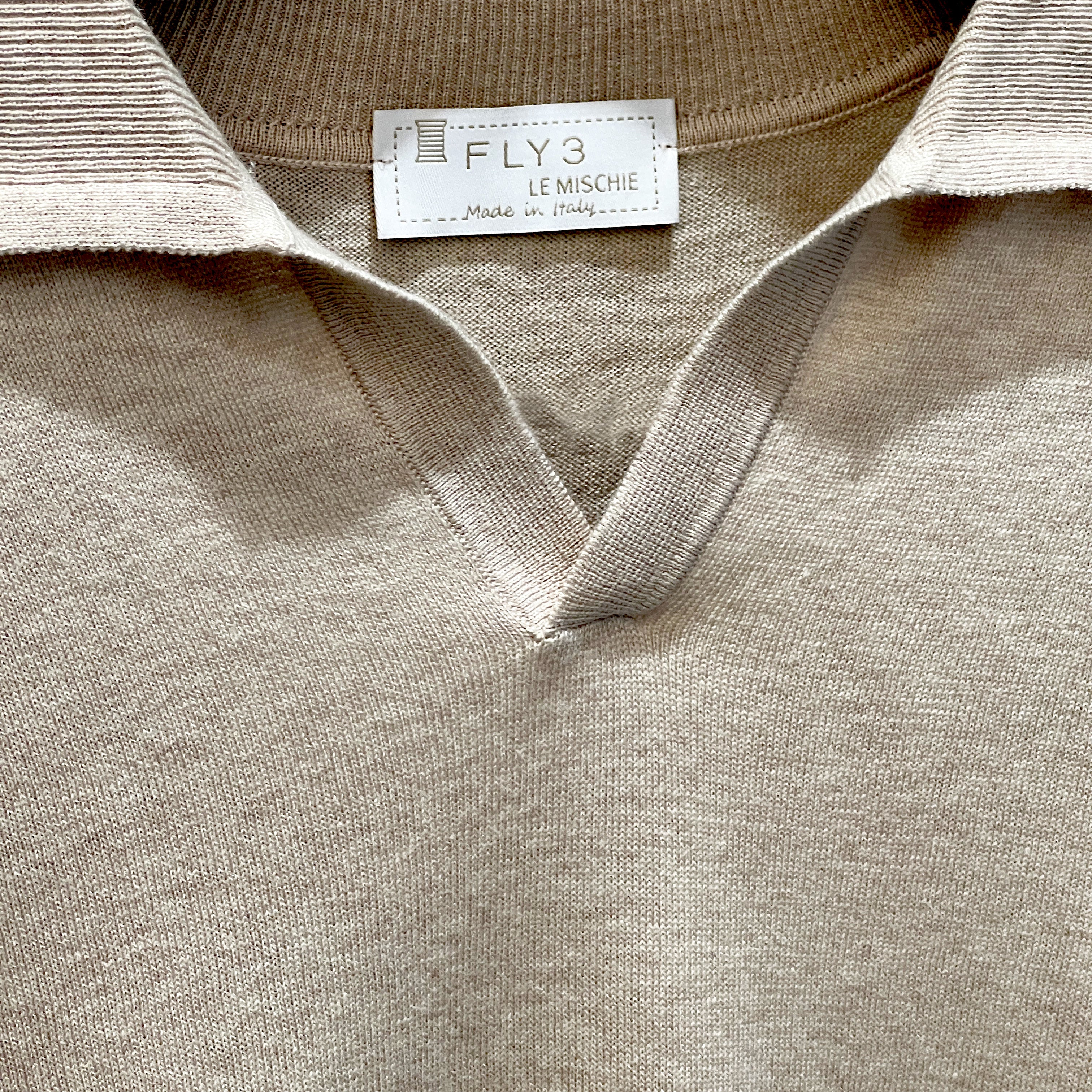 JOHNNY COLLAR POLO SHIRT - TERRA DI SIENA