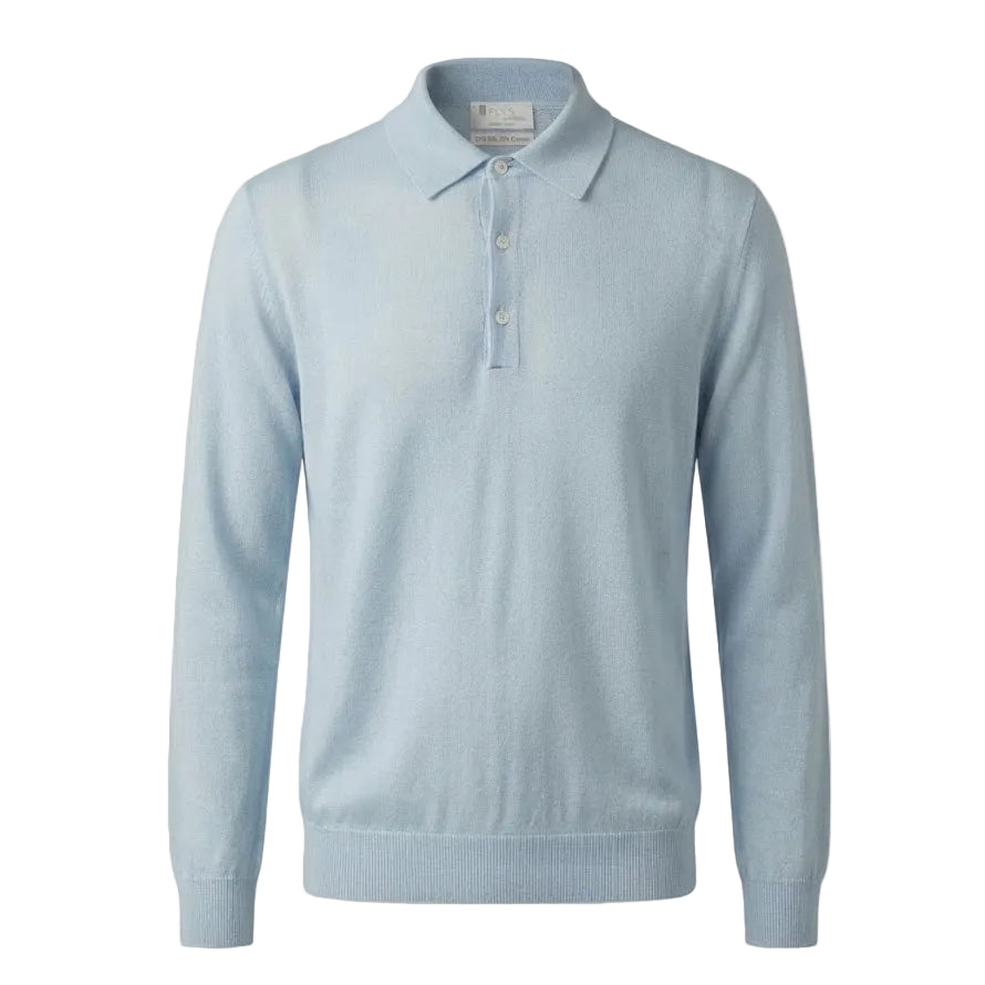 KNITED POLO SHIRT - BREZZA MARINA