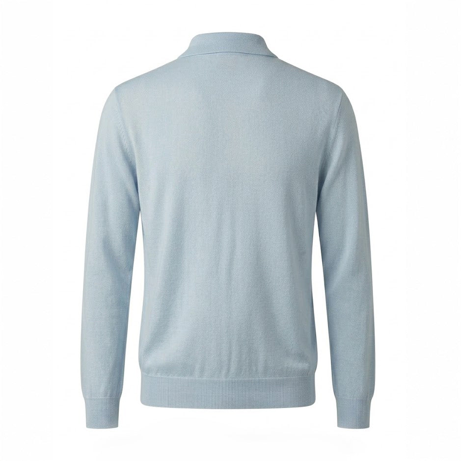 KNITED POLO SHIRT - BREZZA MARINA