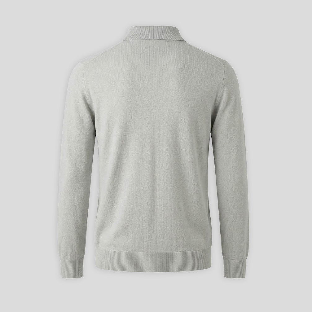 KNITED POLO SHIRT - NUVOLA