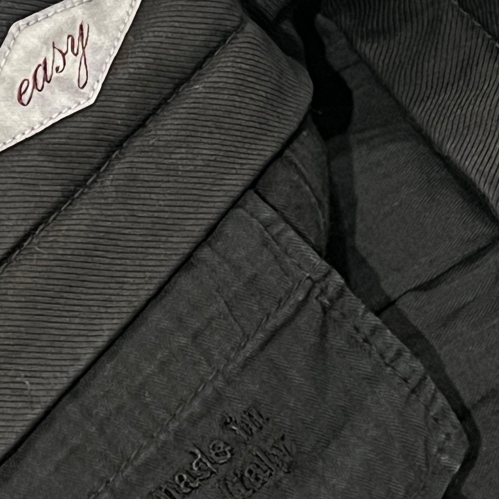 NAVILIGIO CHINO TROUSERS - BLACK