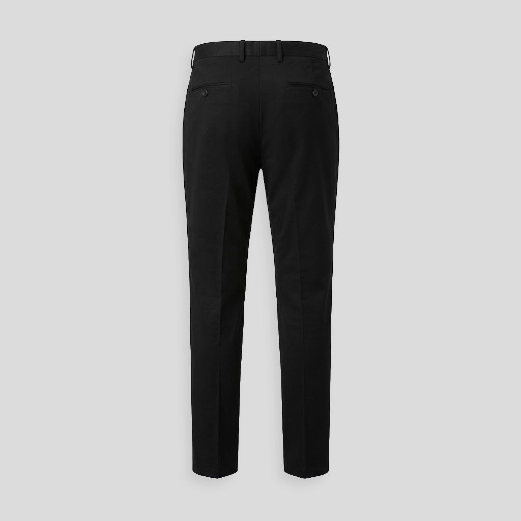 NAVILIGIO CHINO TROUSERS - BLACK