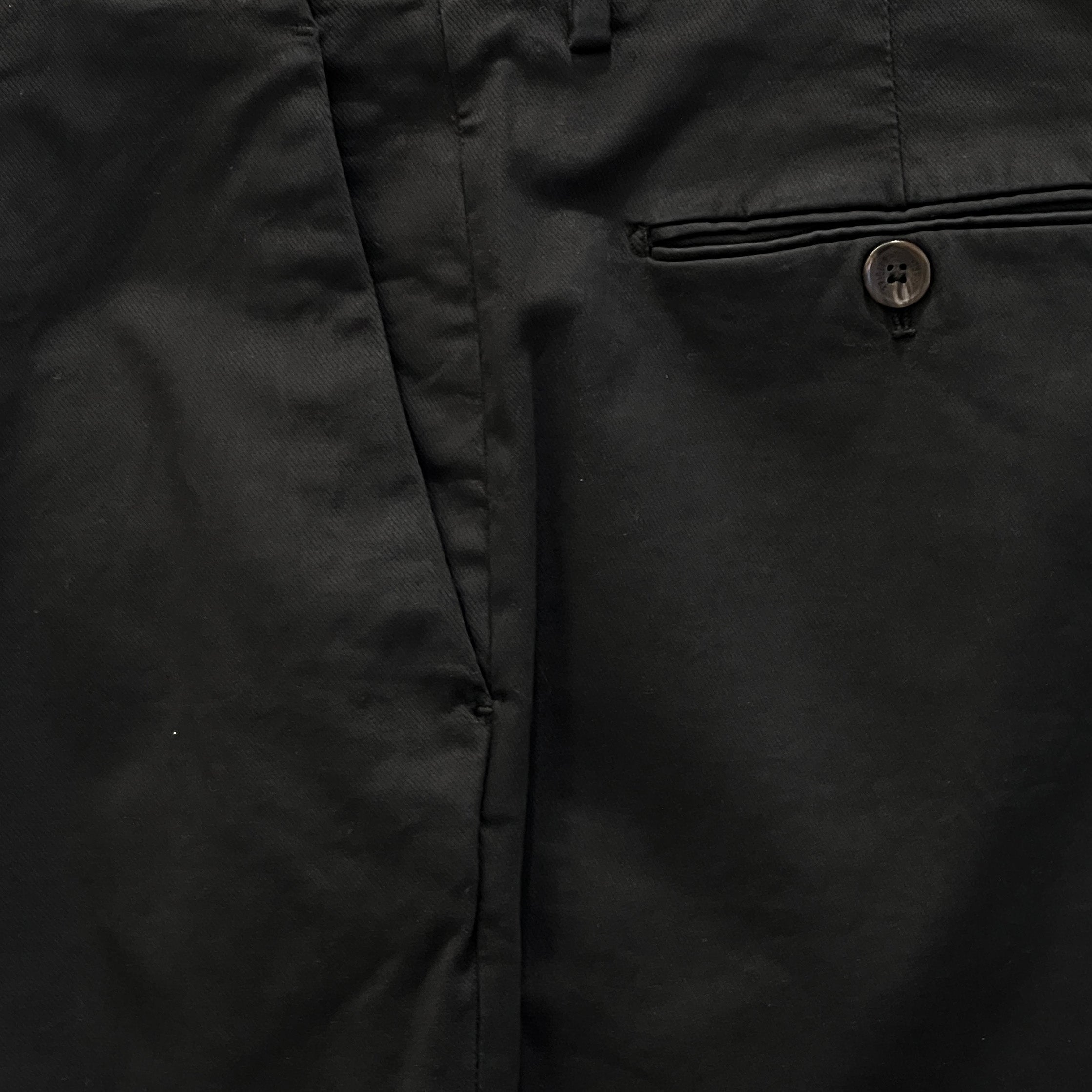 NAVILIGIO CHINO TROUSERS - BLACK