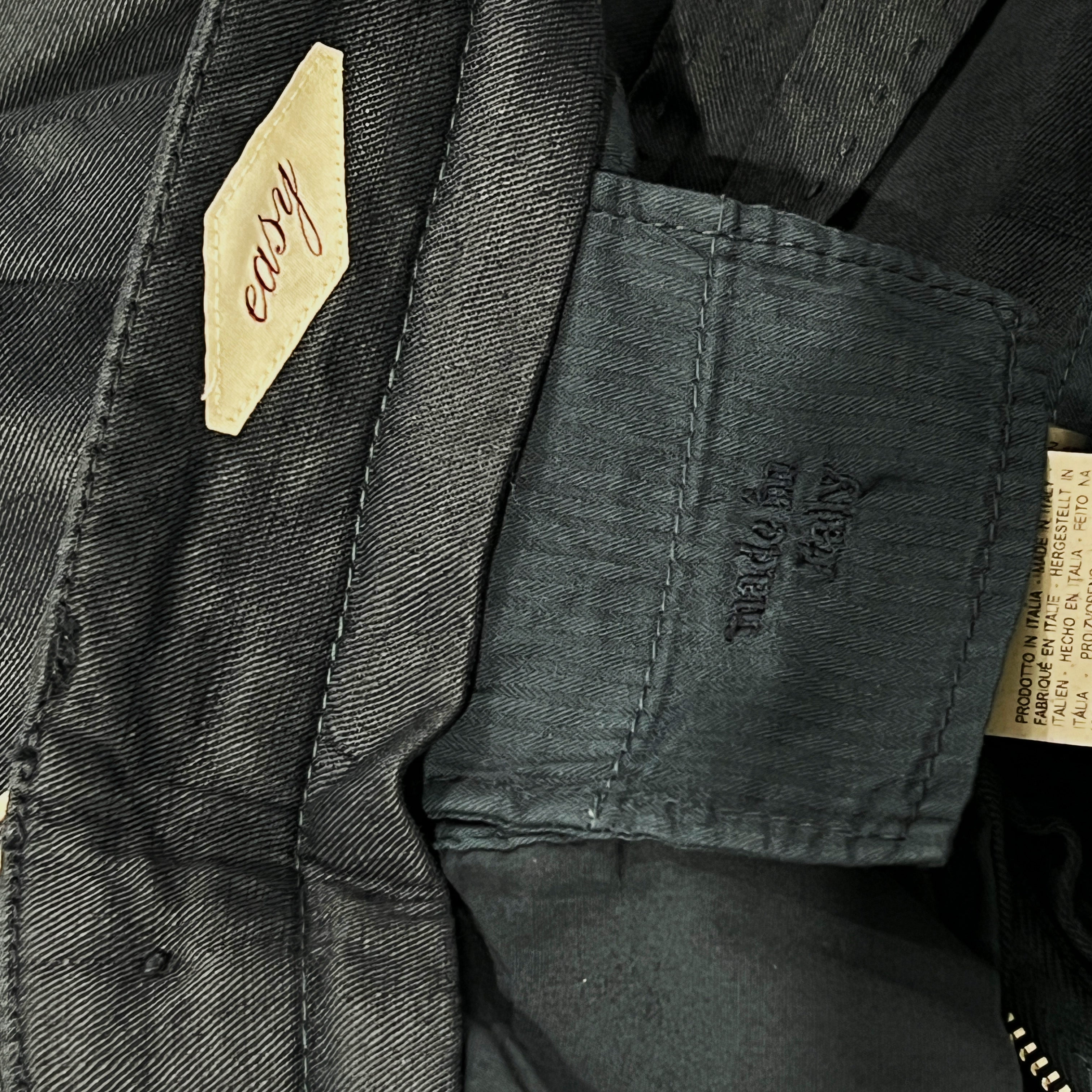 NAVILIGIO CHINO TROUSERS - NAVY BLUE