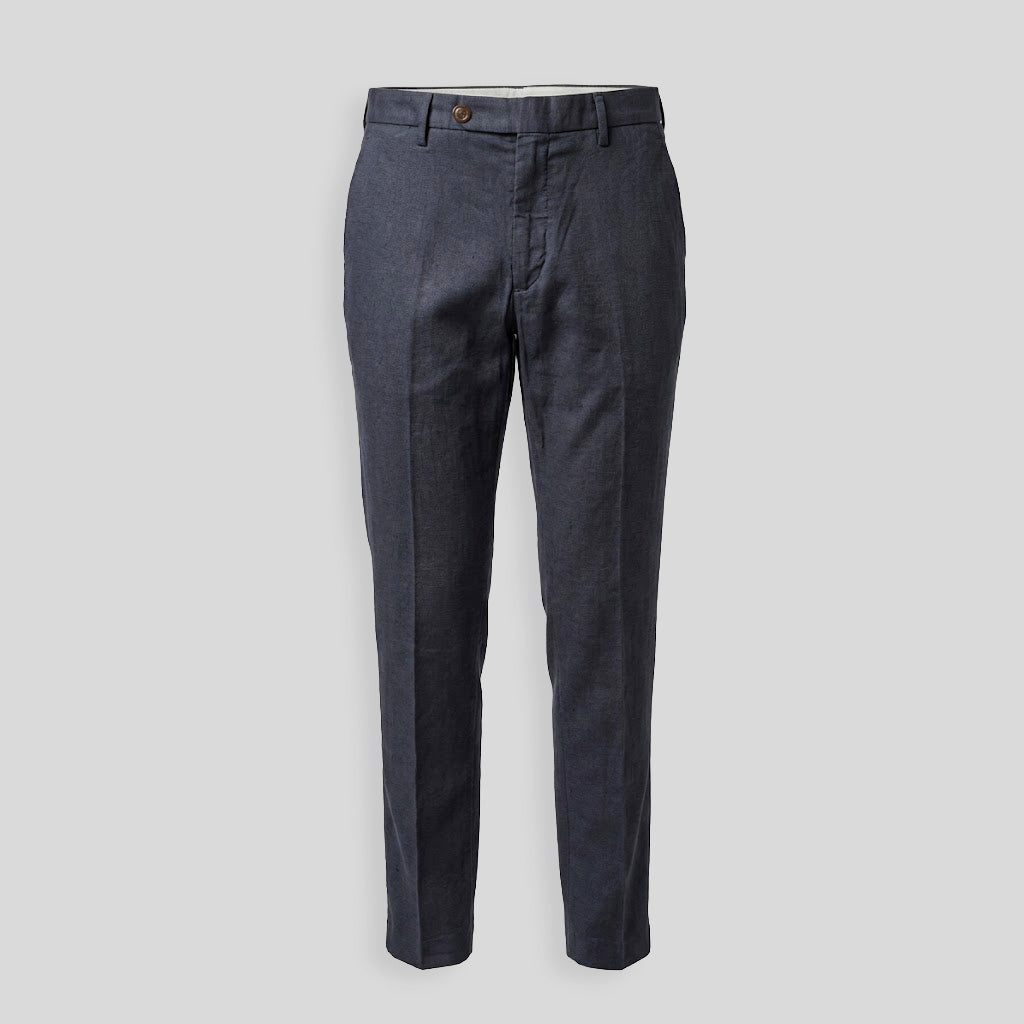 NAVILIGIO CHINO TROUSERS - NAVY BLUE