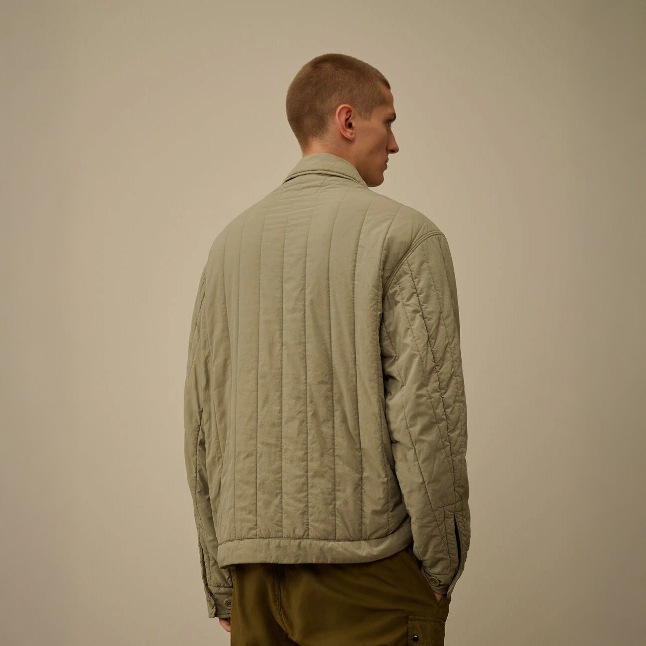 SHORT PADDED JACKET - FALLEN ROCK