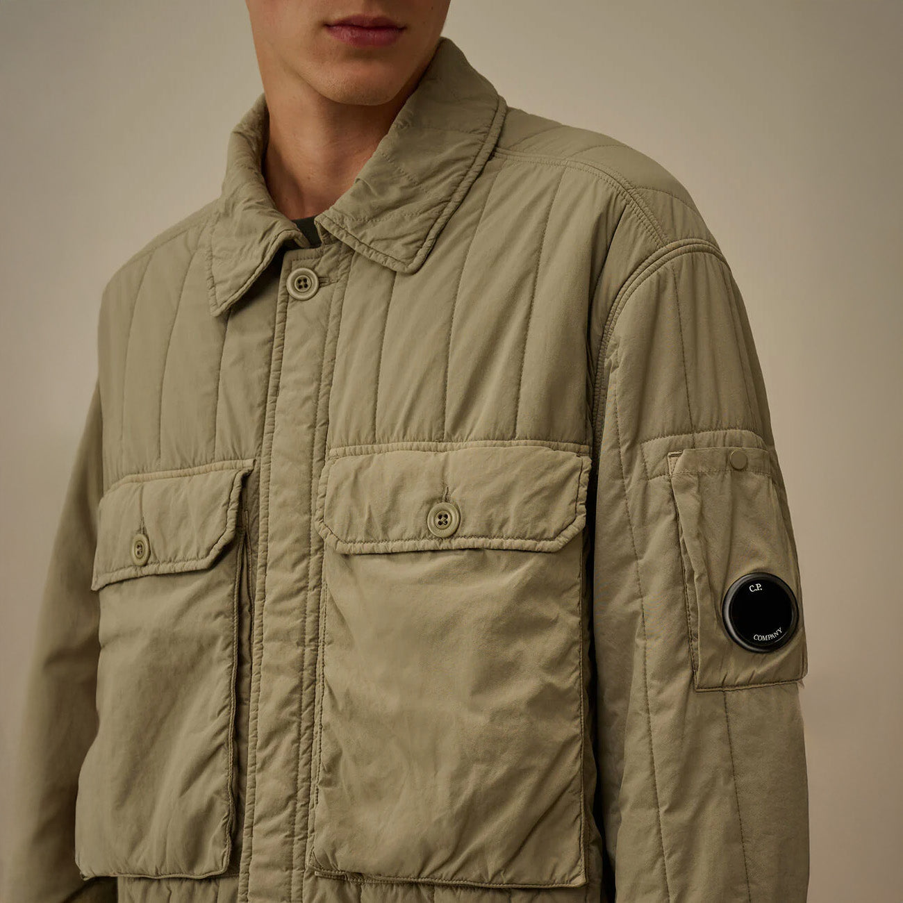 SHORT PADDED JACKET - FALLEN ROCK