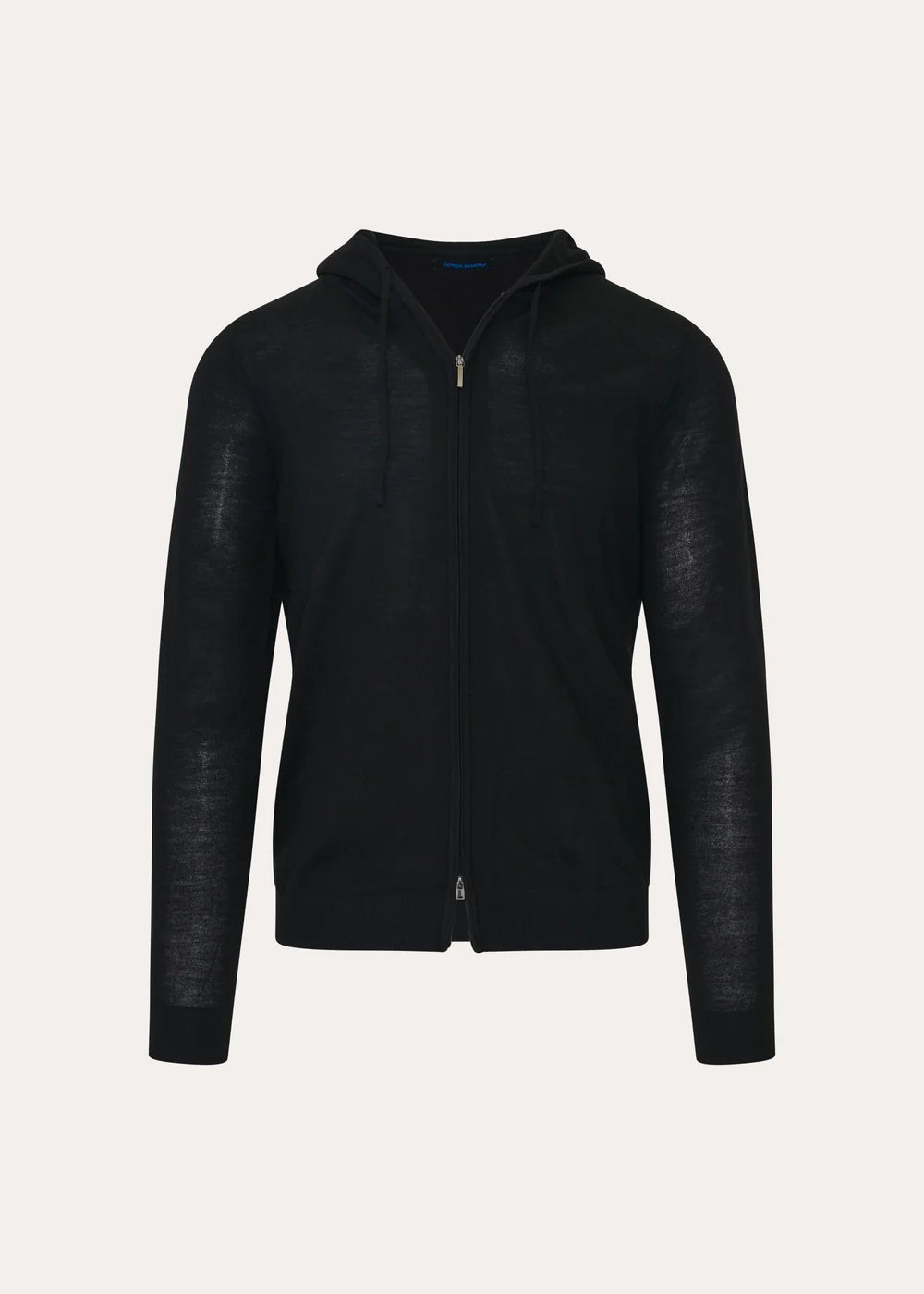 FULL ZIP HOODIE - BLACK