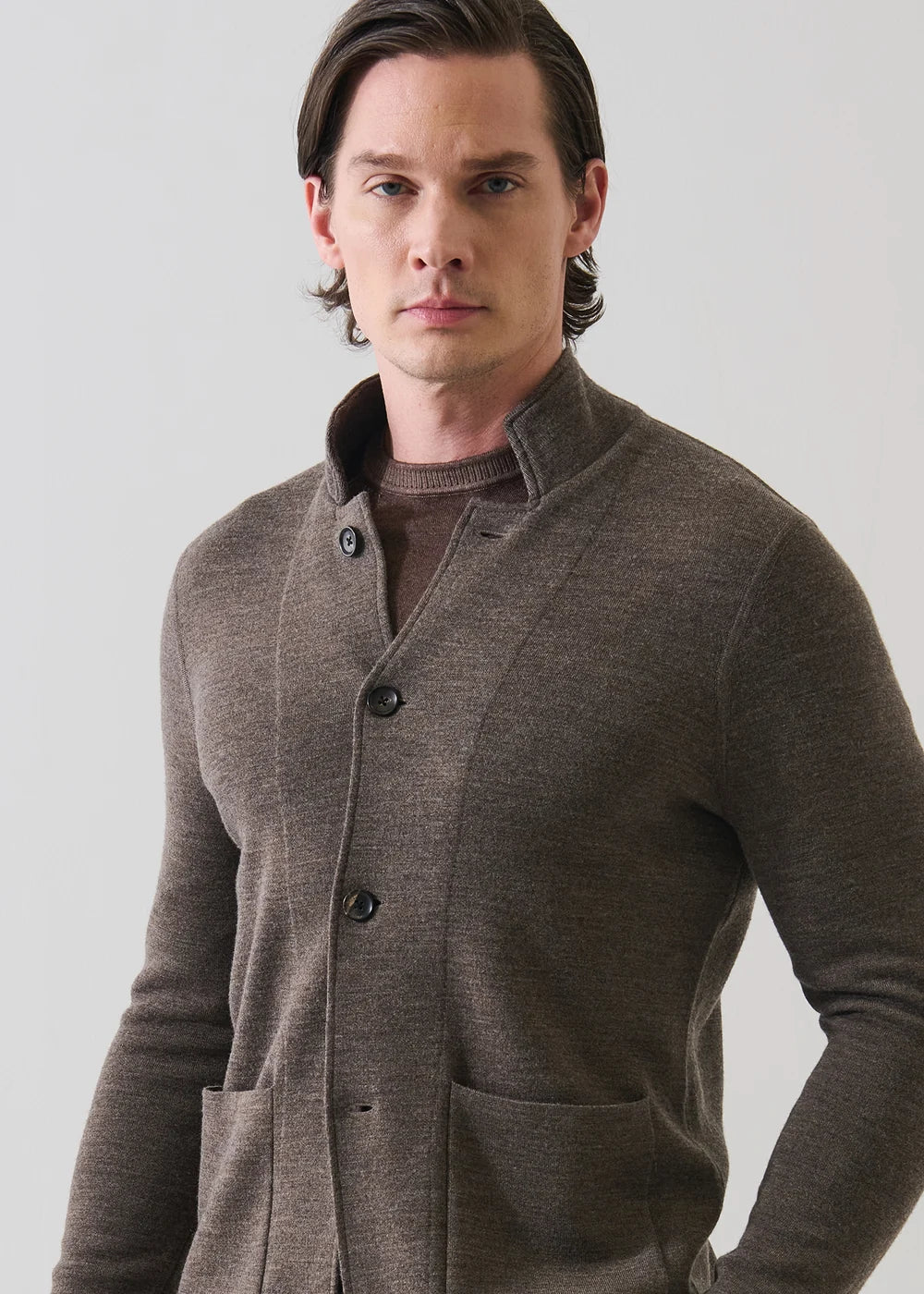 DOUBLE FACE BUTTON JACKET - ONORE