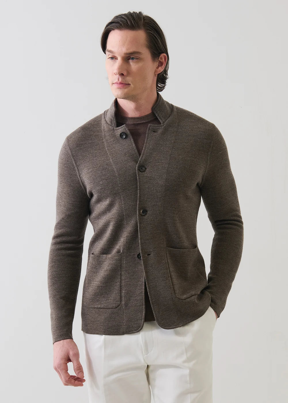 DOUBLE FACE BUTTON JACKET - ONORE