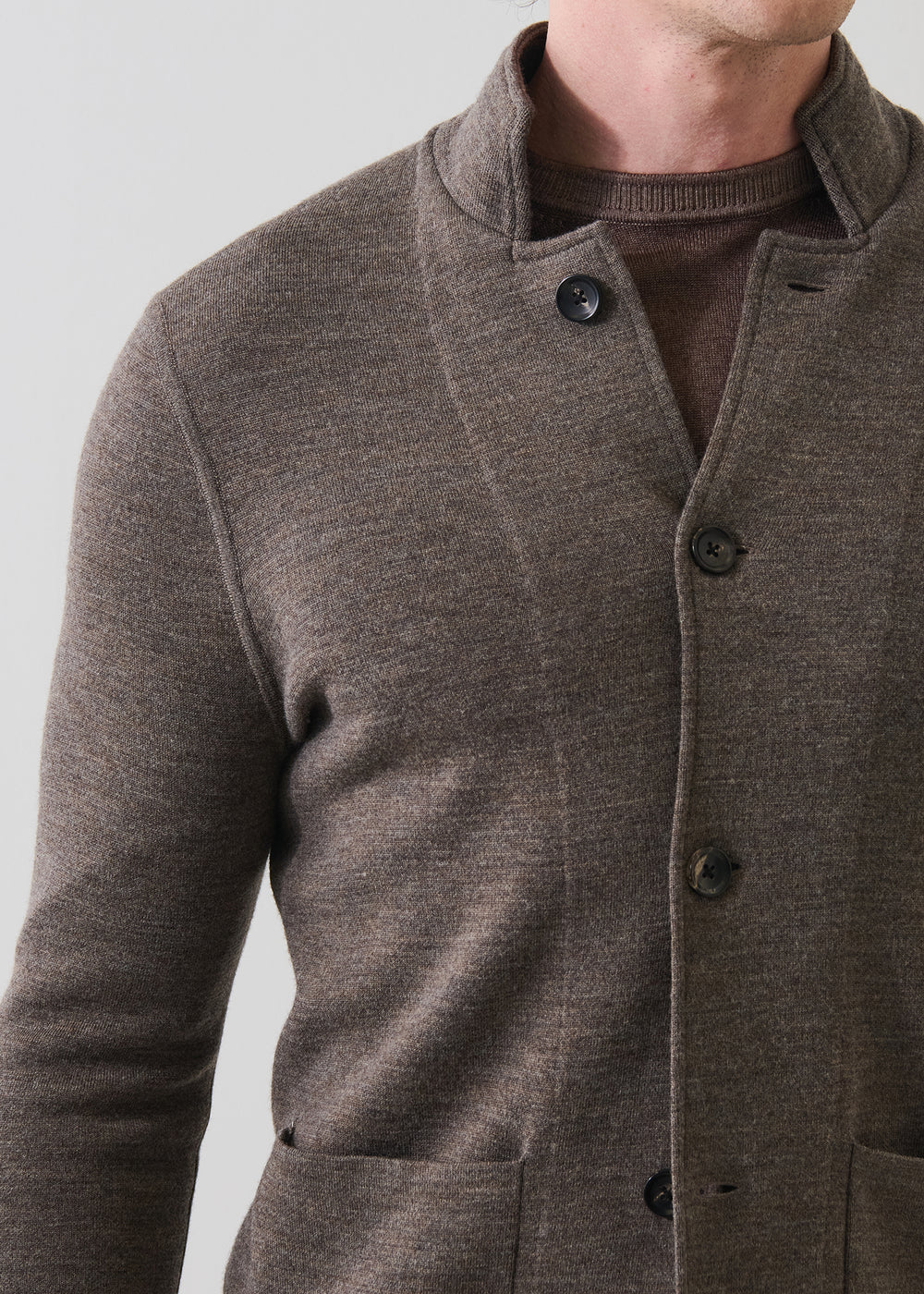 DOUBLE FACE BUTTON JACKET - ONORE