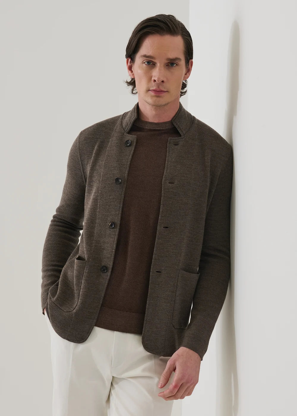 DOUBLE FACE BUTTON JACKET - ONORE