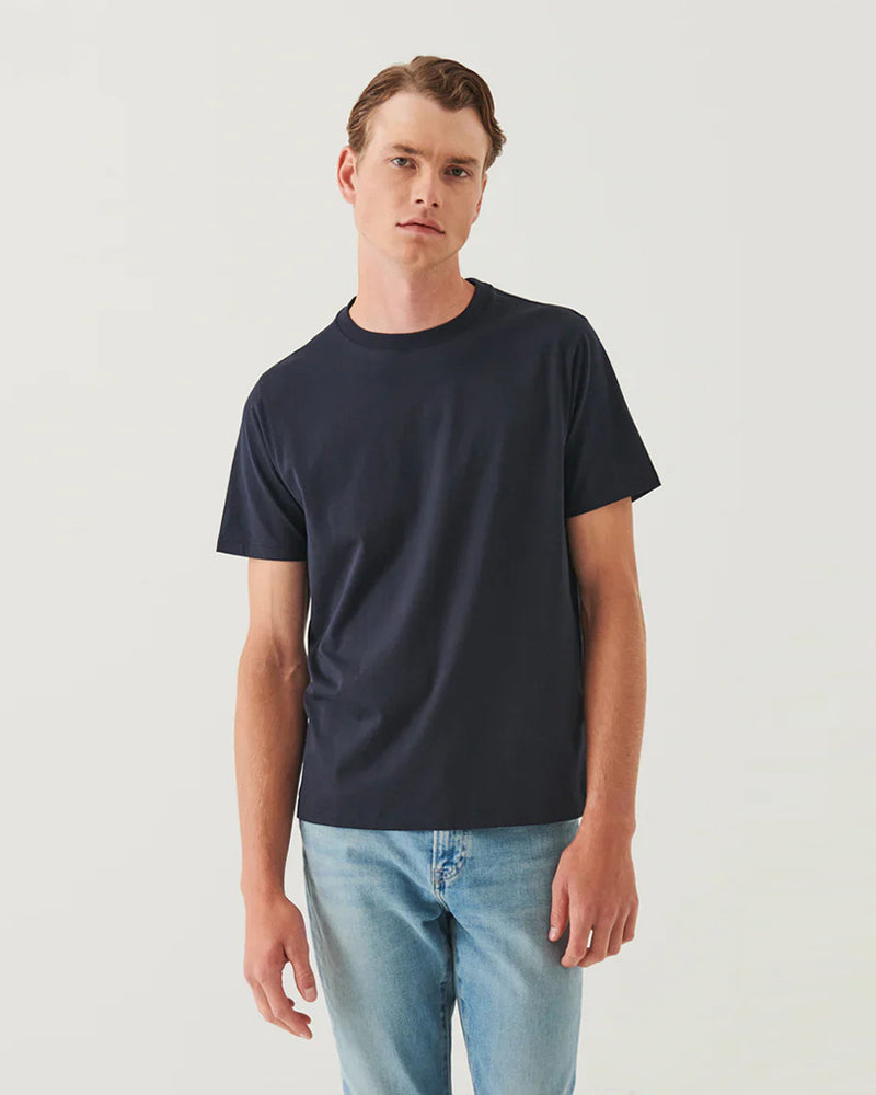 HIGH-NECK T-SHIRT - MIDNIGHT