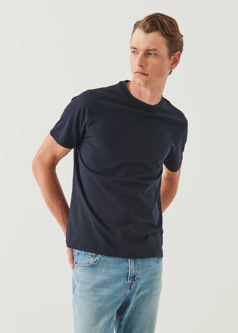 HIGH-NECK T-SHIRT - MIDNIGHT