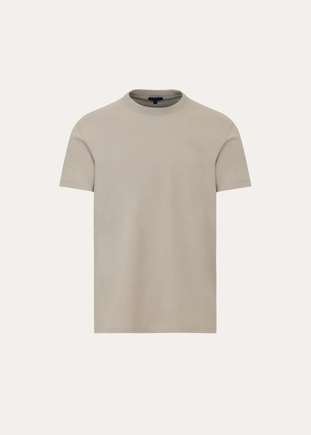 STRETCH BRUSHED T-SHIRT - SILVER LINING
