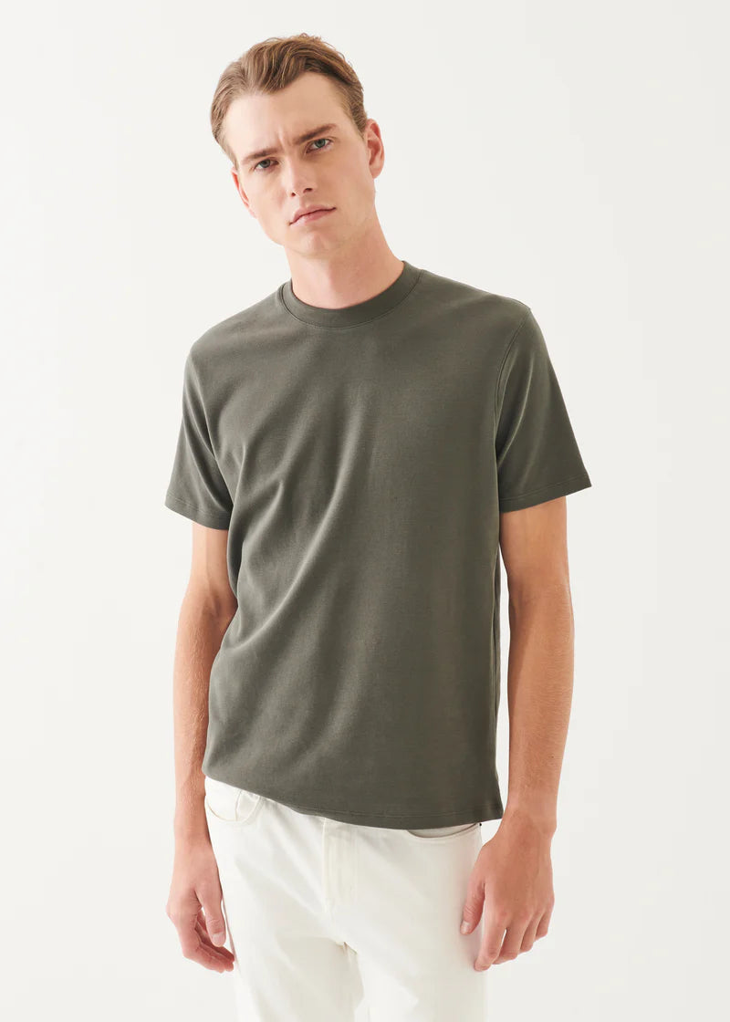 T-Shirt en coton pima stretch brossé - THYME