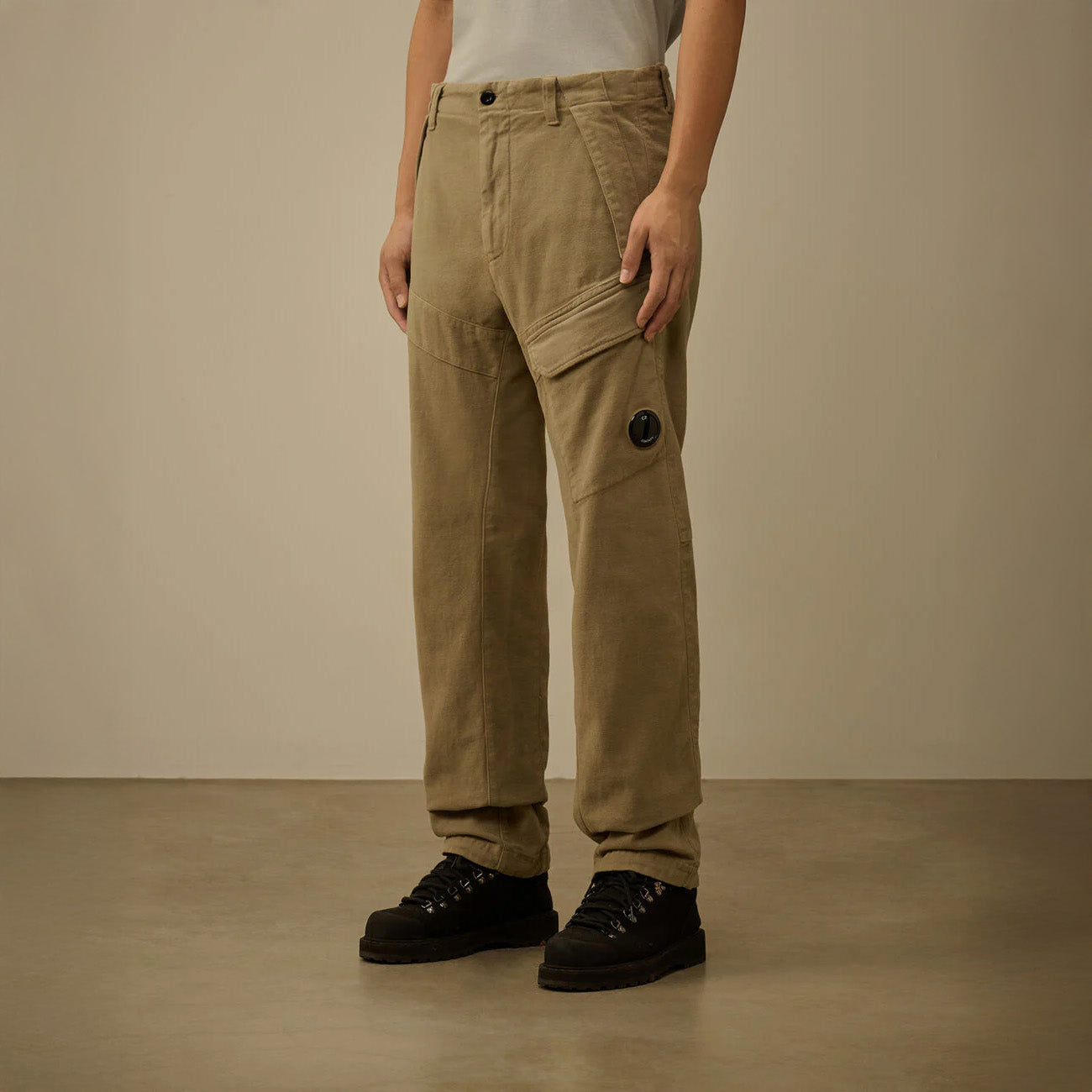 MOLESKIN CARGO PANTS - FALLEN ROCK